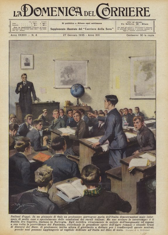 Italienere i dag av Achille Beltrame