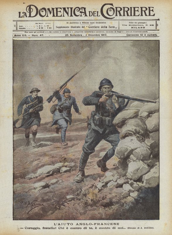 anglo-fransk bistand av Achille Beltrame