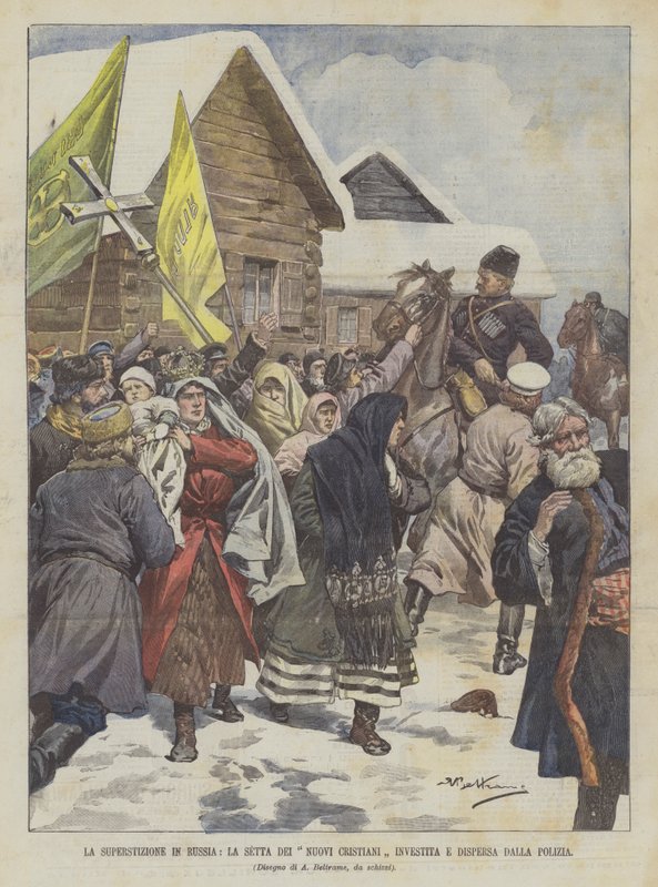 Overtro i Russland, sekten av nye kristne investert og spredt av politiet av Achille Beltrame