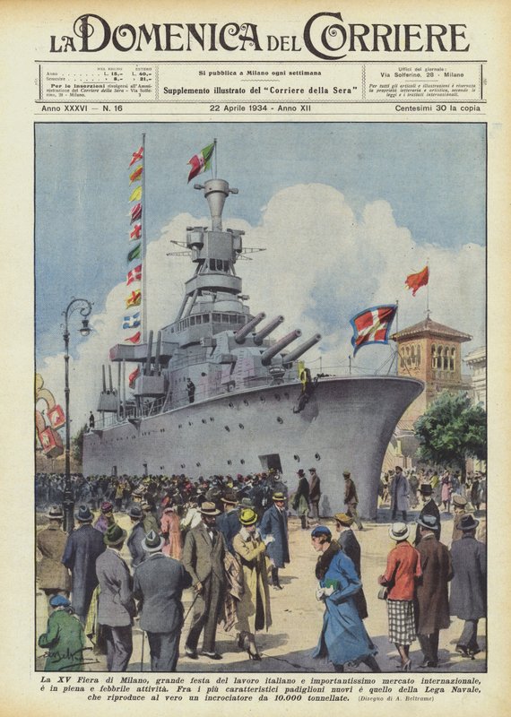 XV Fiera di Milano, en stor italiensk arbeidsdag og et veldig viktig internasjonalt marked? av Achille Beltrame