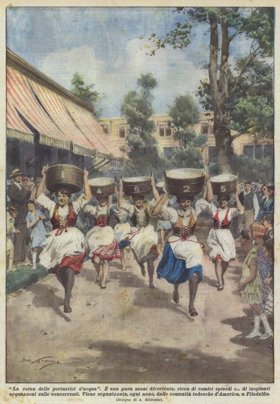 Vannbærernes løp av Achille Beltrame