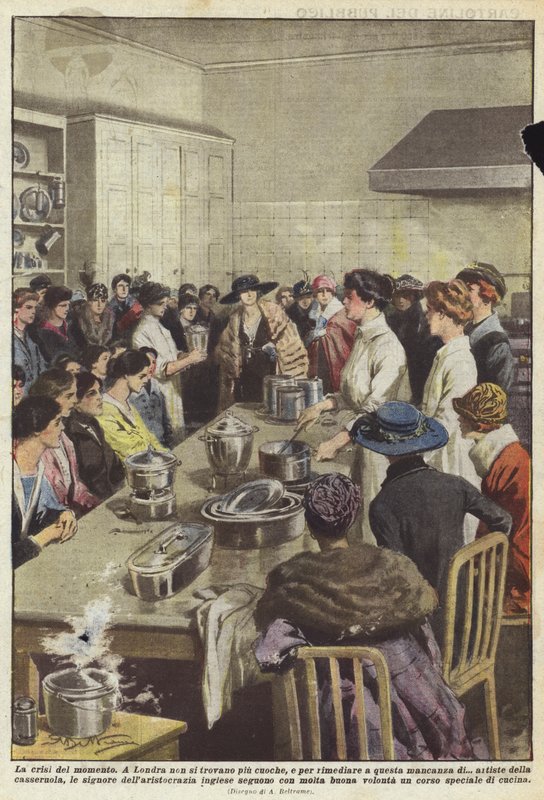 Øyeblikkets krise av Achille Beltrame