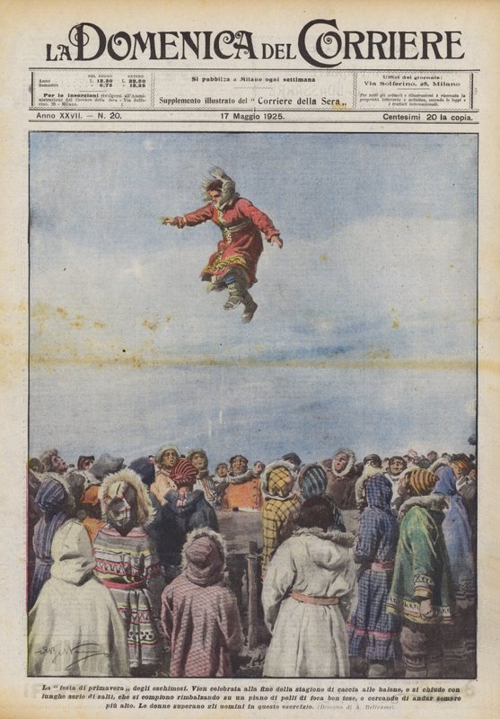 Eskimoenes vårfest av Achille Beltrame