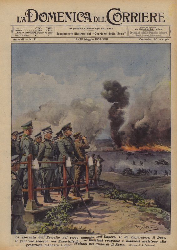 Army Day i den tredje årlige av imperiet av Achille Beltrame