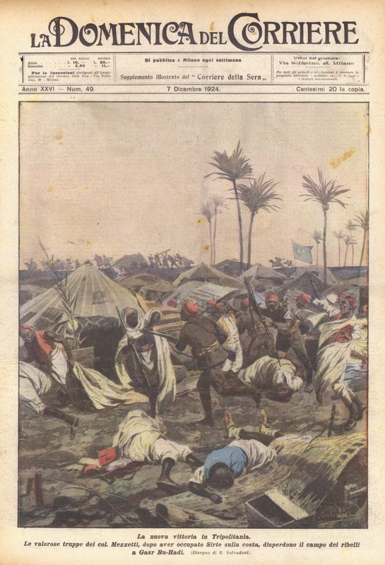 Den nye seieren i Tripolitania av Achille Beltrame
