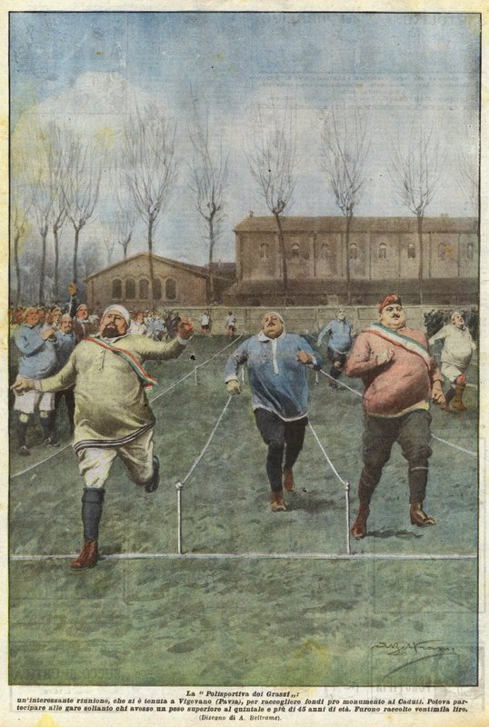 Polisportiva dei Grassi, et interessant møte, som ble holdt i Vigevano (Pavia)? av Achille Beltrame