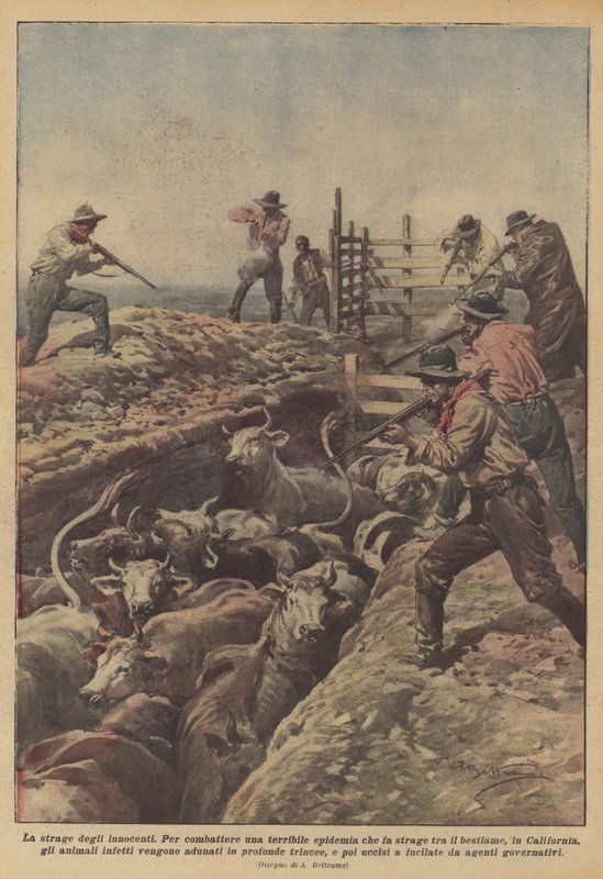 Massakren på de uskyldige av Achille Beltrame