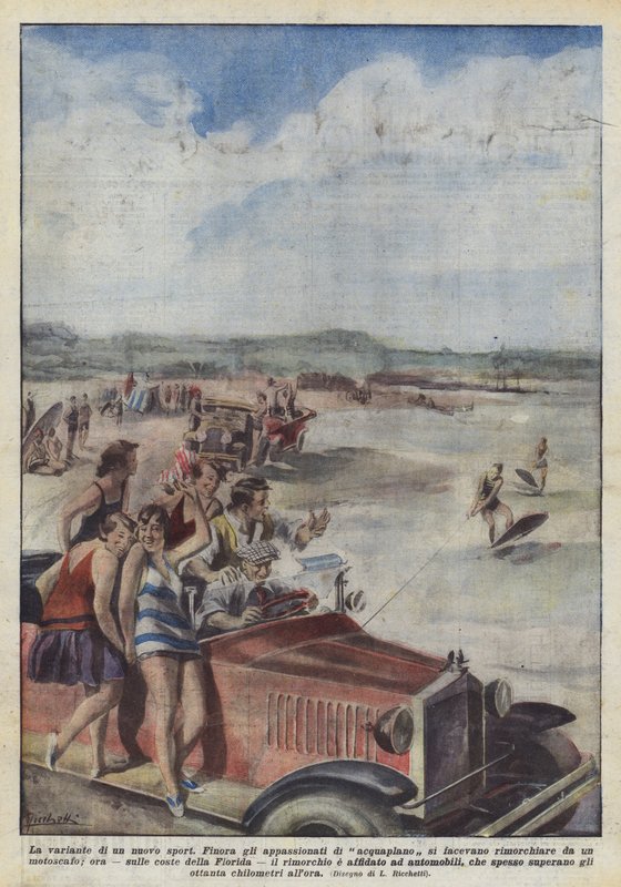 Varianten av en ny sport av Achille Beltrame
