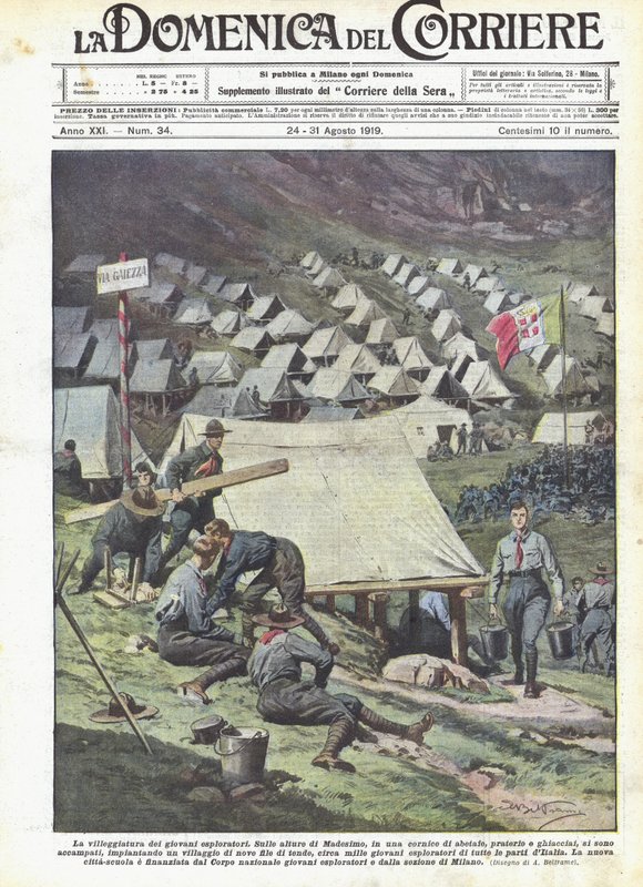 Ferien til unge oppdagere av Achille Beltrame