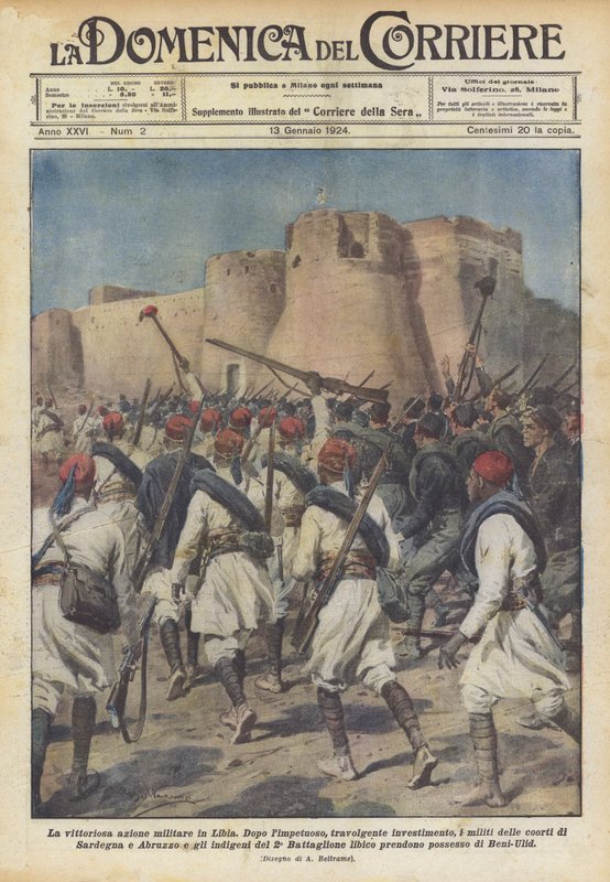 Den seirende militæraksjonen i Libya av Achille Beltrame