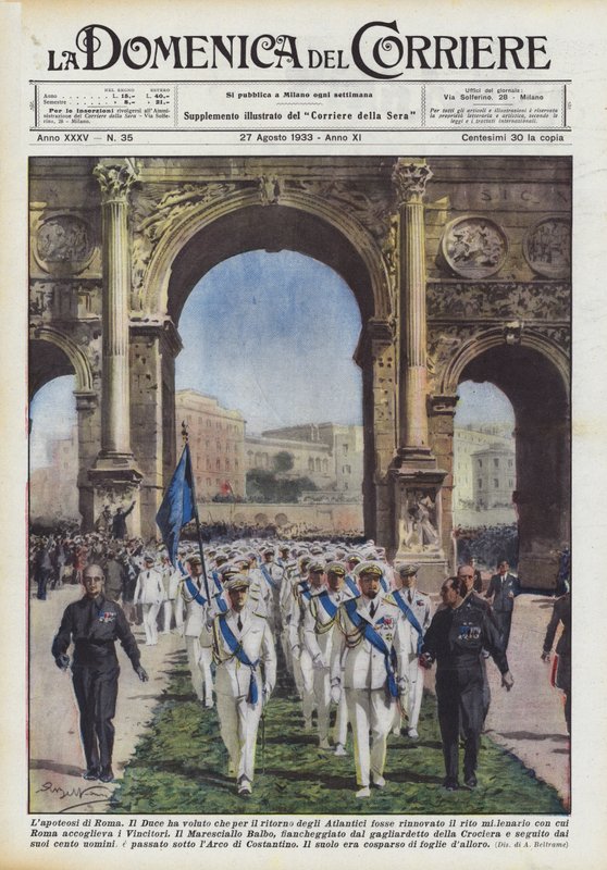 Lapoteose av Roma av Achille Beltrame