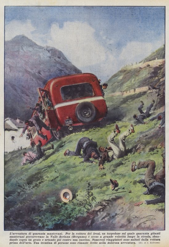 Eventyret til førti mantuanere av Achille Beltrame