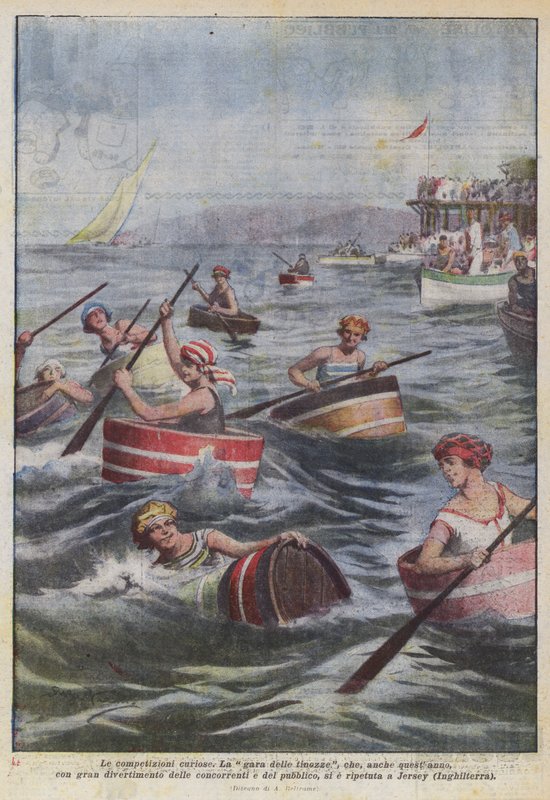 De nysgjerrige konkurransene av Achille Beltrame