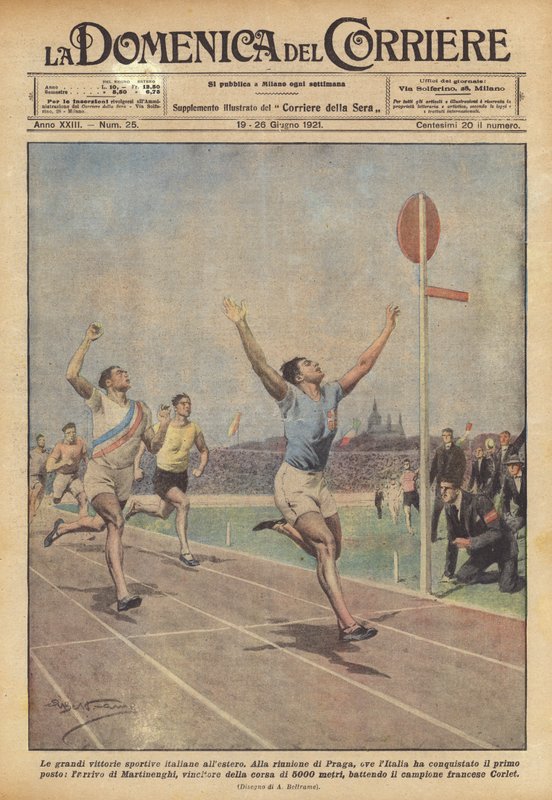 De store italienske sportsseirene i utlandet av Achille Beltrame