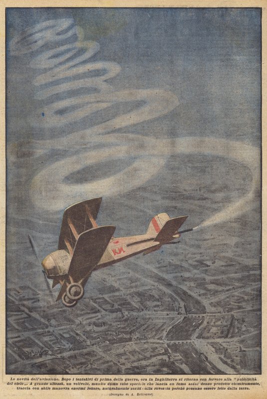 Nyhetene om luftfarten av Achille Beltrame