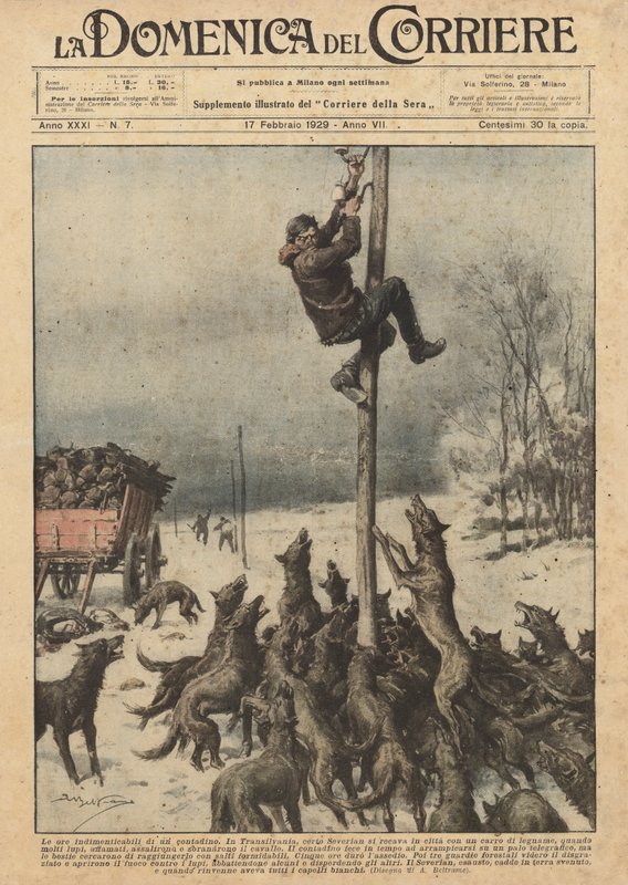 De uforglemmelige timene til en bonde av Achille Beltrame