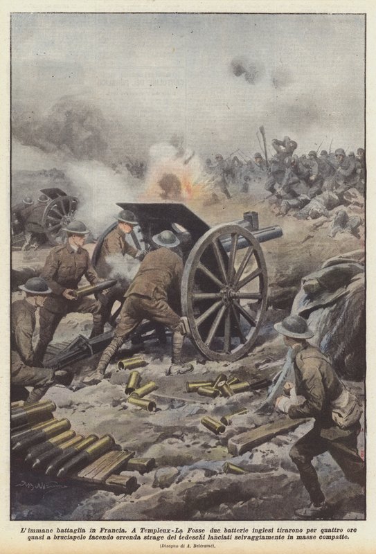 Det er kamp i Frankrike av Achille Beltrame