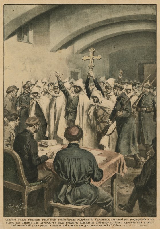 Martyrer i dag av Achille Beltrame