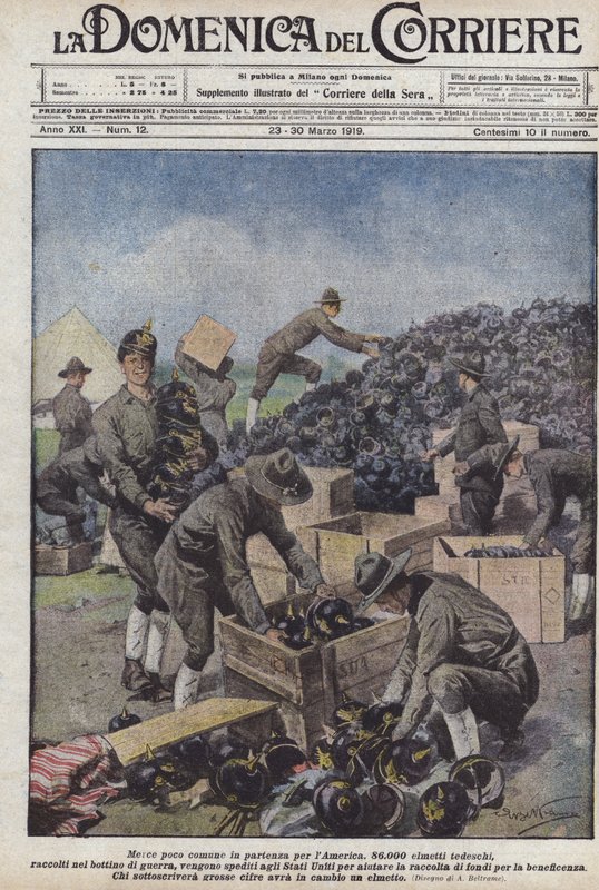 Uvanlig vare som drar til Amerika av Achille Beltrame