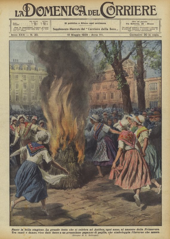 Den varme årstiden er født av Achille Beltrame