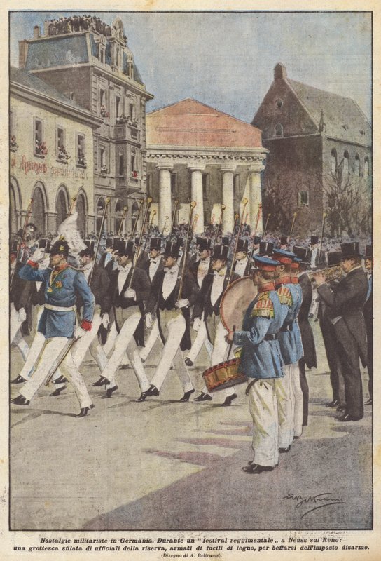 Militær nostalgi i Tyskland av Achille Beltrame