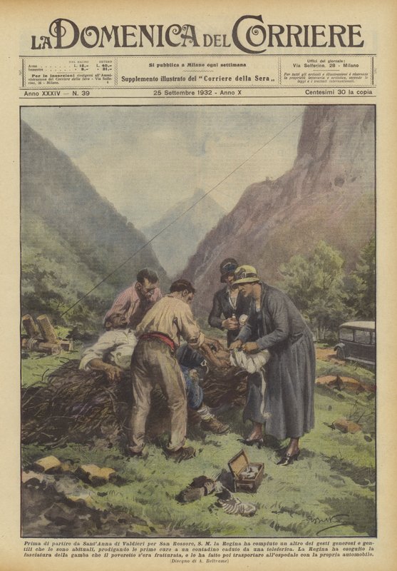 Før han forlot Sant