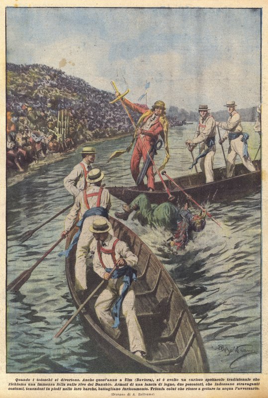 Når tyskerne har det gøy av Achille Beltrame