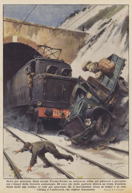 Bortsett fra ved et mirakel av Achille Beltrame