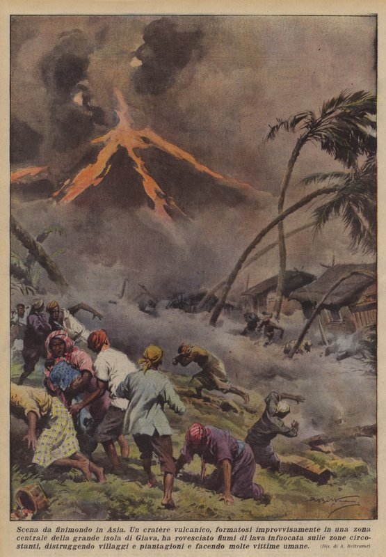 Slutt på verdensscenen i Asia av Achille Beltrame
