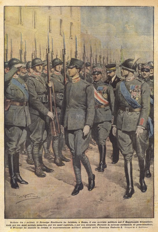 Soldat blant soldatene av Achille Beltrame