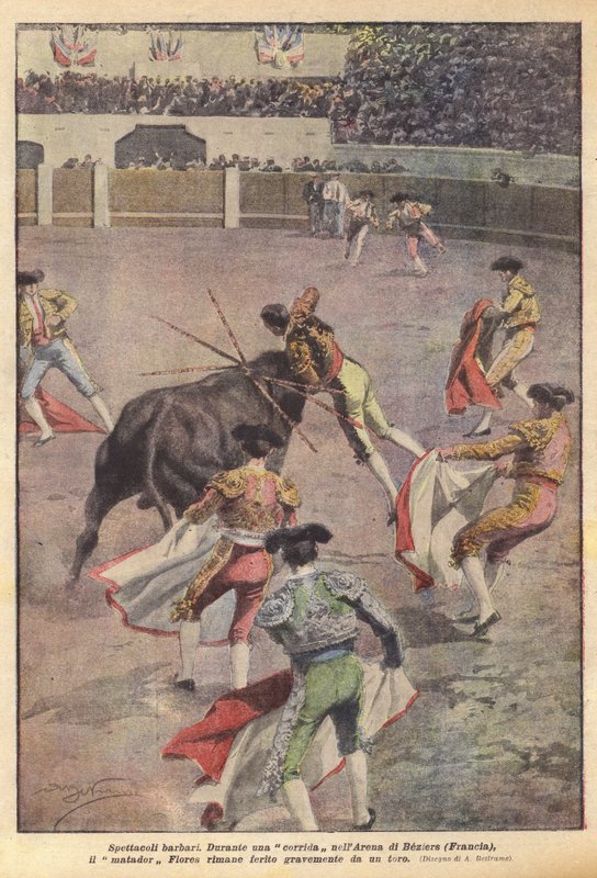 Barbarshow av Achille Beltrame