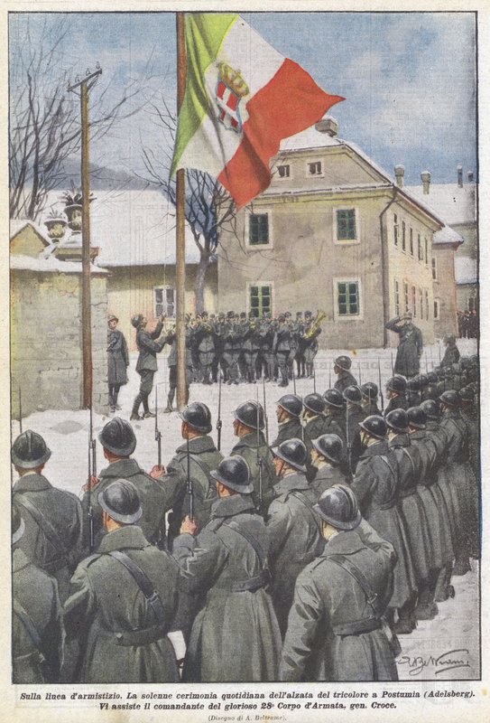 På våpenhvilelinjen av Achille Beltrame