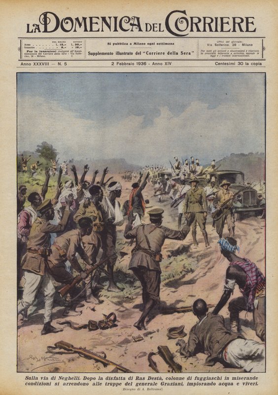 På vei til Neghelli av Achille Beltrame
