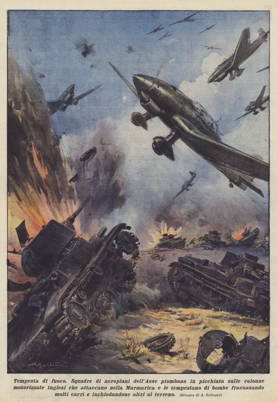 Brannstorm av Achille Beltrame