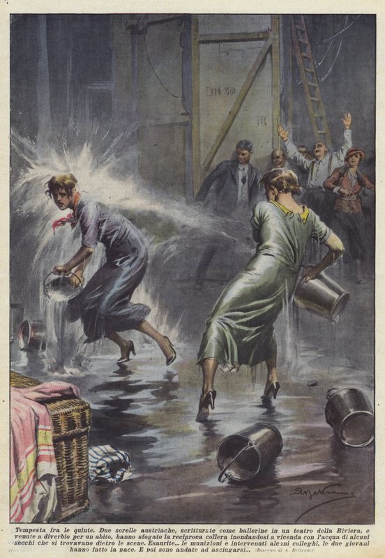 Storm i vingene av Achille Beltrame