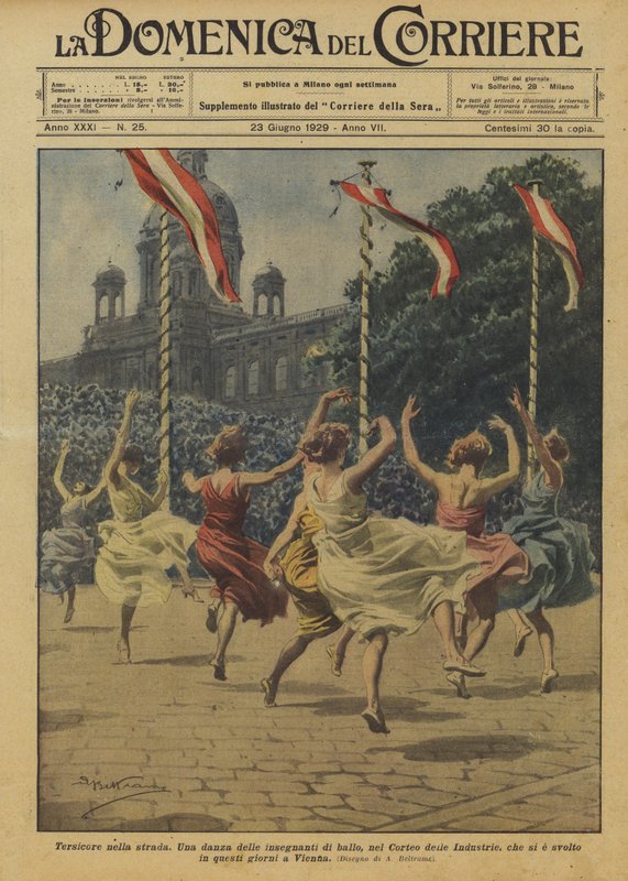 Terpsichore i gaten av Achille Beltrame