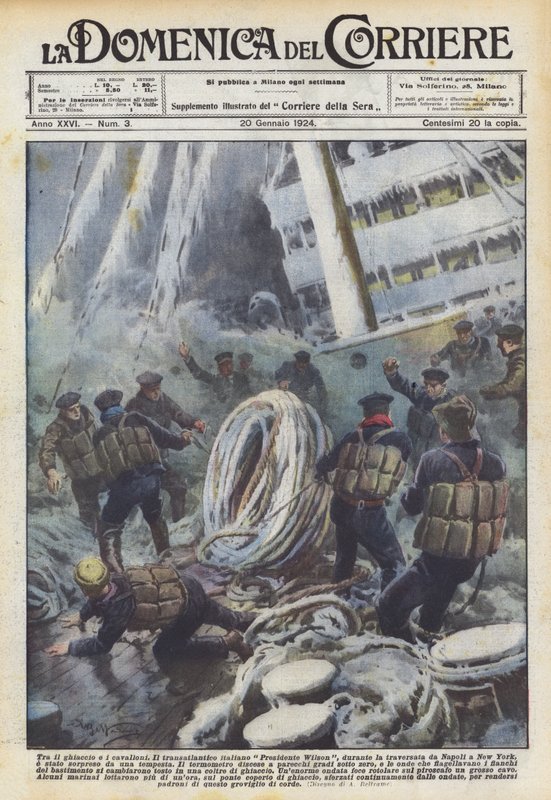 Mellom isen og bølgene av Achille Beltrame