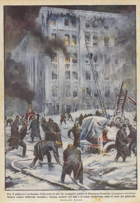 Mellom isen og flammene av Achille Beltrame