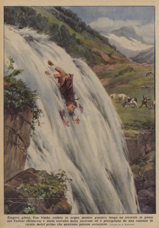 Tragisk spill av Achille Beltrame