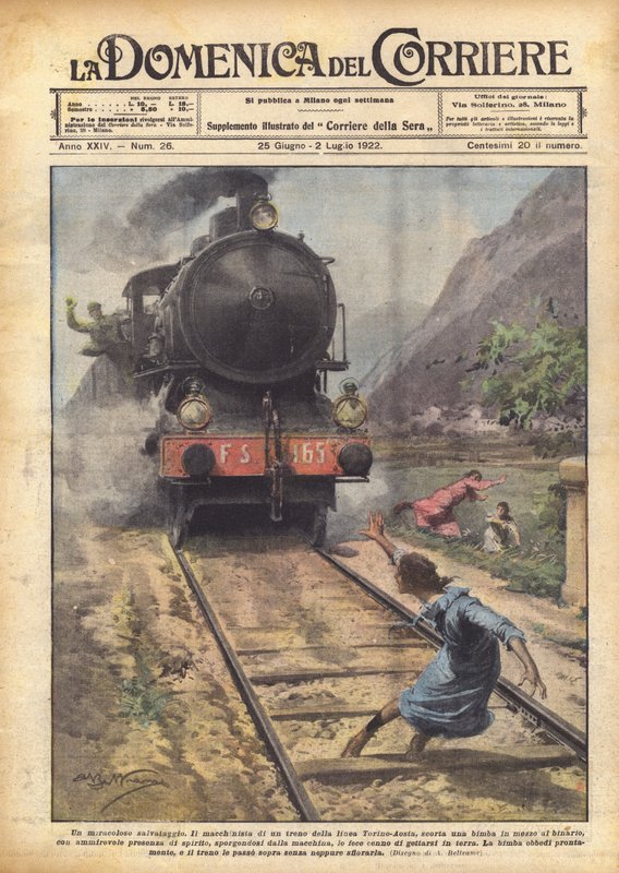 En mirakuløs redning av Achille Beltrame