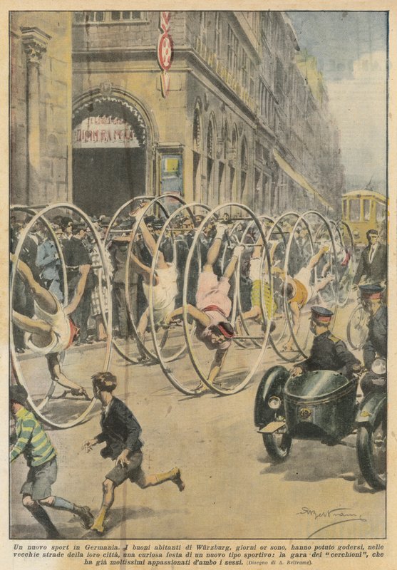 En ny sport i Tyskland av Achille Beltrame