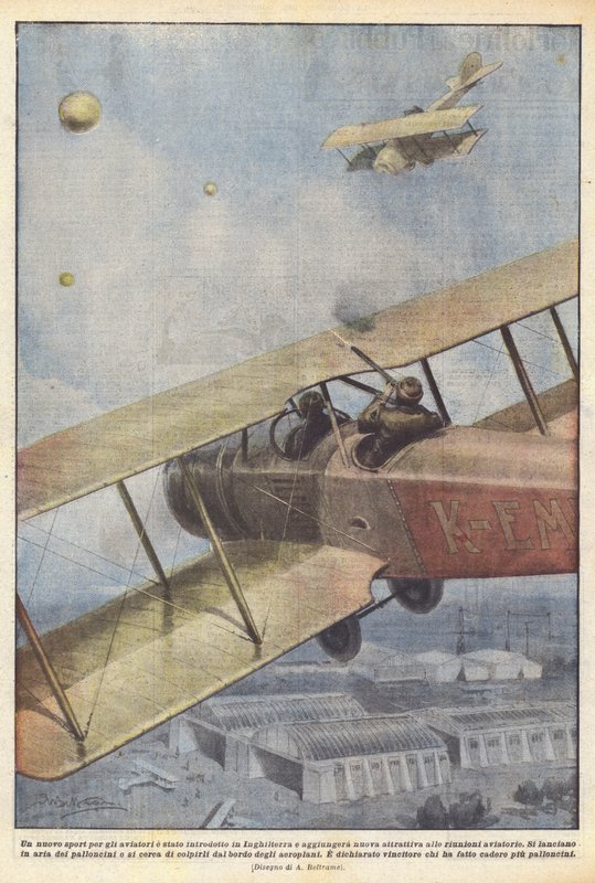Har en ny sport for flygere blitt introdusert i England, og vil den legge til ny appell? av Achille Beltrame