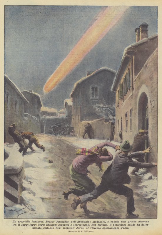 En lys kule av Achille Beltrame