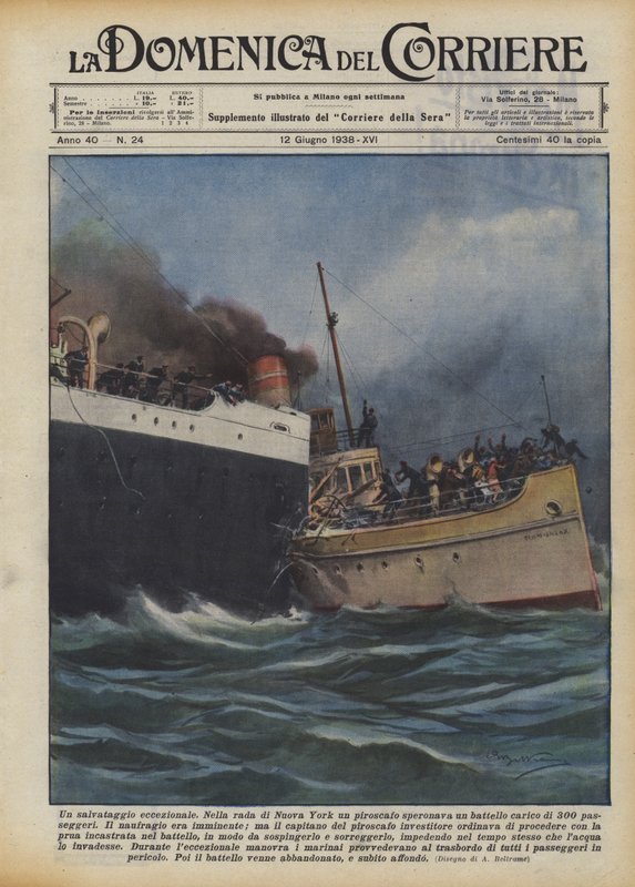 En eksepsjonell redning av Achille Beltrame