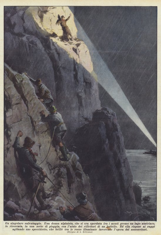 En enestående redning av Achille Beltrame