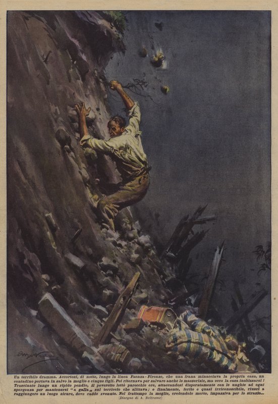 Et forferdelig drama av Achille Beltrame