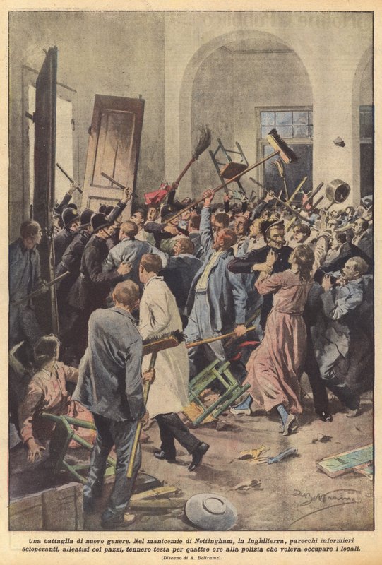 En kamp av et nytt slag av Achille Beltrame