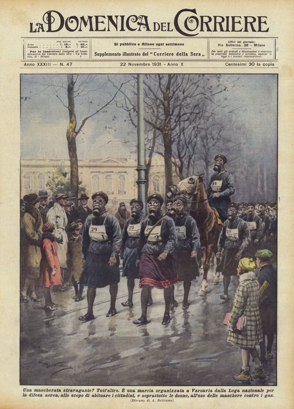 En ekstravagant maskerade? av Achille Beltrame
