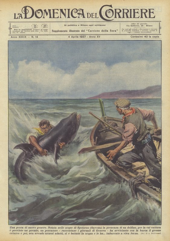 En ny type fiske av Achille Beltrame