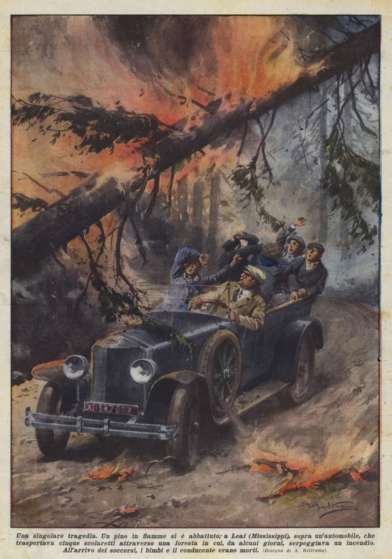 En enestående tragedie av Achille Beltrame